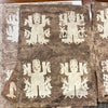 6 Amate Paper Deities (Mexico)