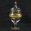 Enameled Glass Candy Jar