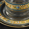 Enameled Glass Condiment Container