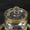 Enameled Glass Condiment Container