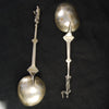 Pair Silver Spoons