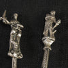 Pair Silver Spoons