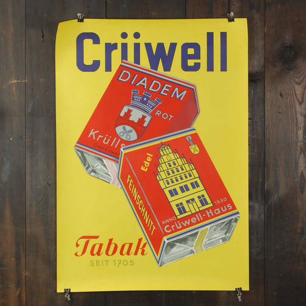 Cruwell Tobacco Poster